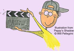 Illustration from Peppy's Shadow ©Will Pellegrini