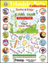 Flower Green Book Party Flyer